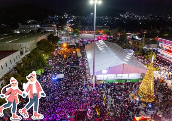 ¿Te gusta patinar? Abren pista de hielo gratis en CDMX