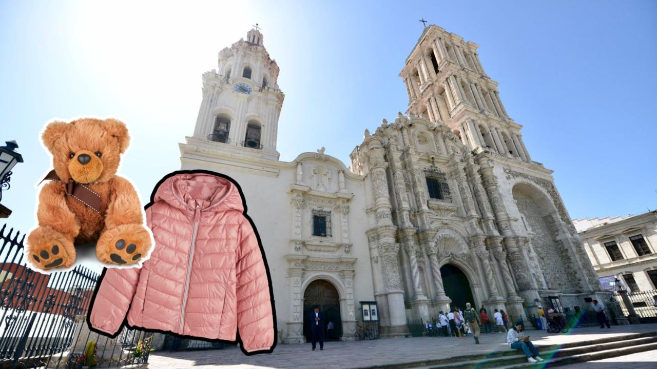 Abrigos y juguetes en la capilla de Santo Cristo en Saltillo / Foto: Catedral de Santiago de Saltillo | Canva