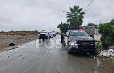 Balacera en Pesquería deja a una mujer muerta y un hombre herido