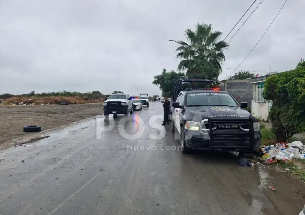 Balacera en Pesquería deja a una mujer muerta y un hombre herido