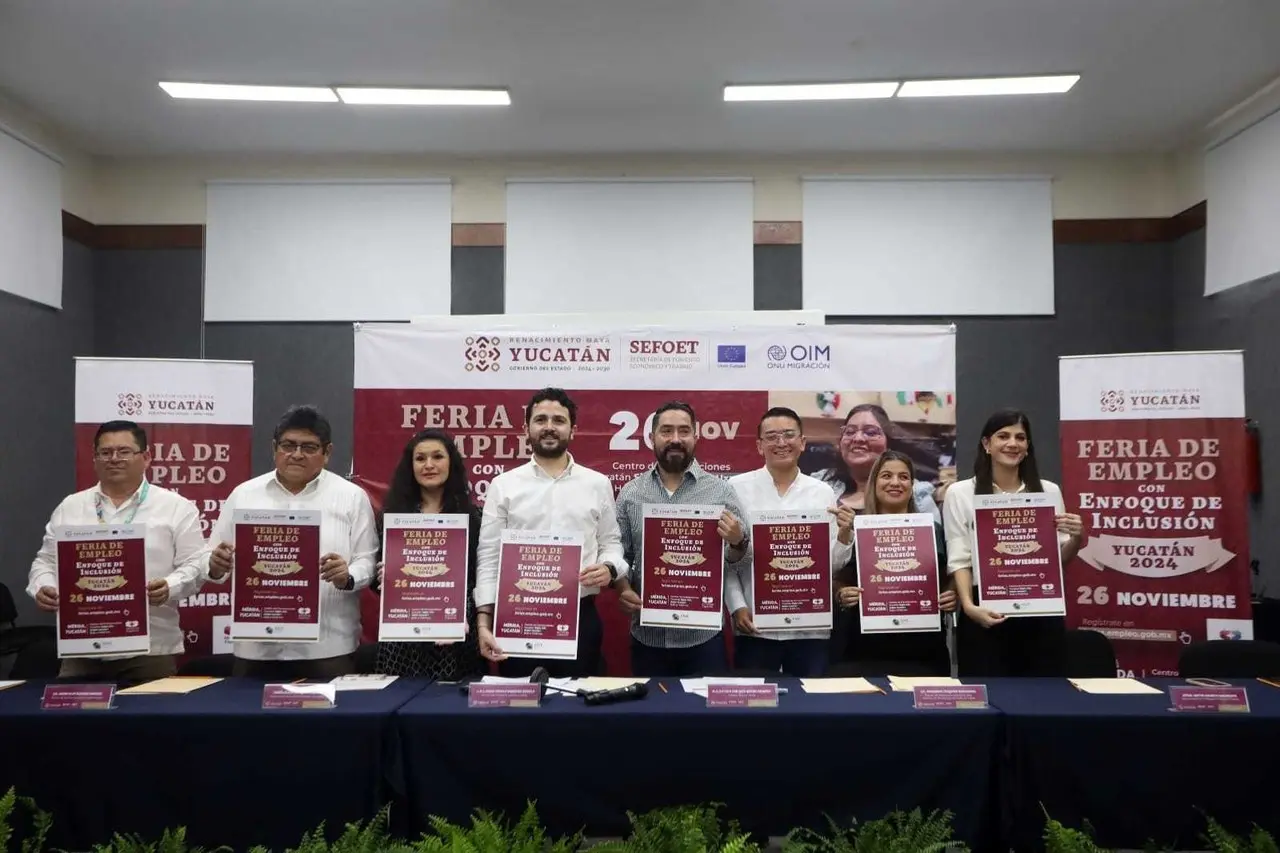 Ferias del empleo, llegarán a las universidades de Yucatán en 2025. Foto: @sefoet