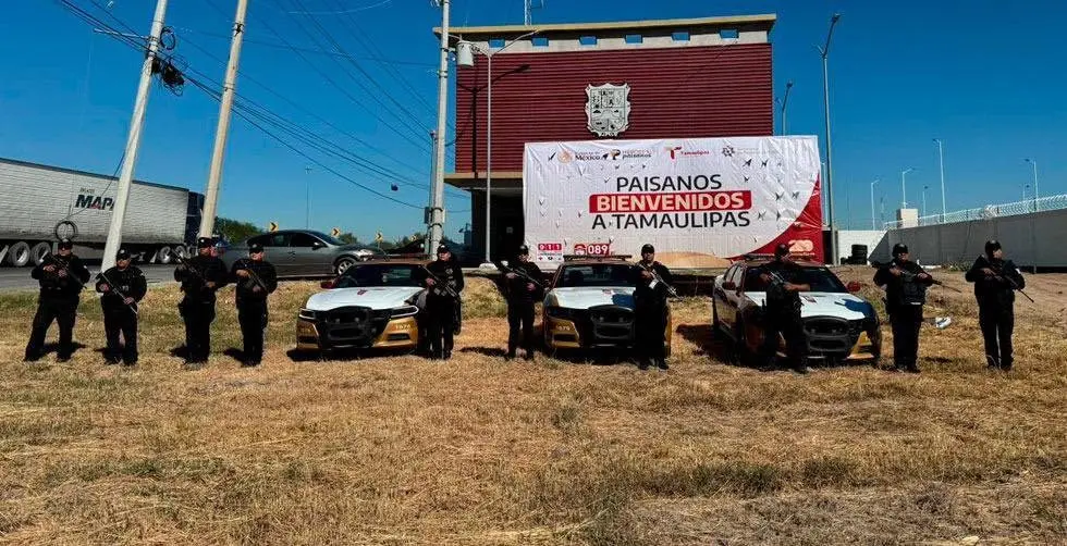 Héroes Paisanos: 1,400 policías cuidarán las carreteras de Tamaulipas