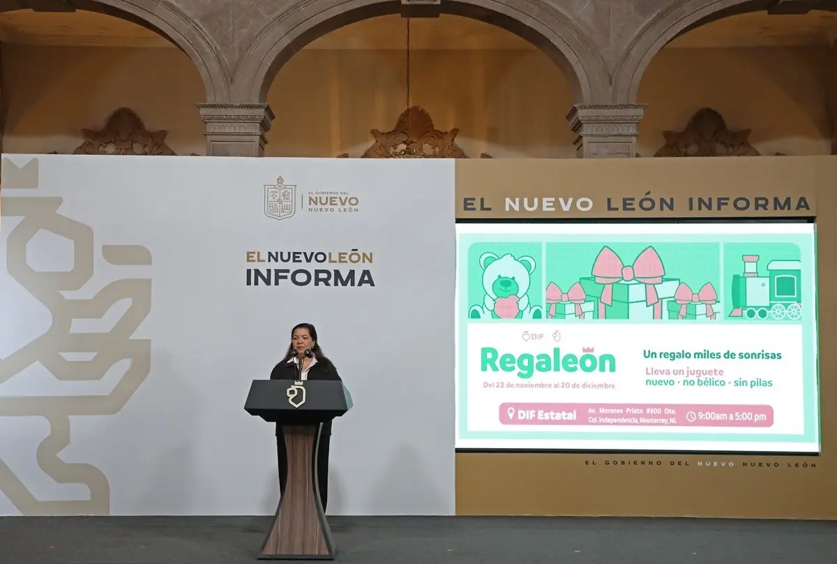 Navidad 2024: DIF Nuevo León lanza la campaña Regaleón 2024 para llevar alegría navideña
