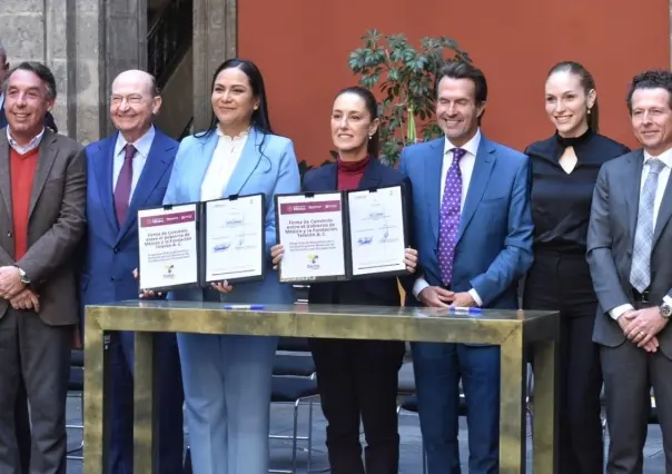 Claudia Sheinbaum firma convenio con Fundación Teletón y destina 900 MDP para rehabilitaciones