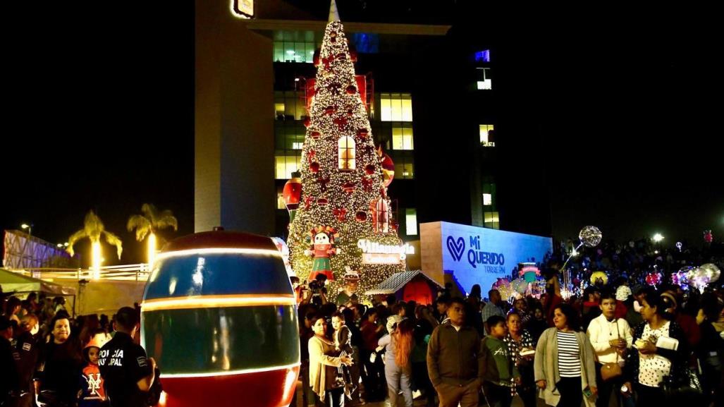 Villamagia 2024 en Torreón: Así se vivió el encendido del Pino Navideño