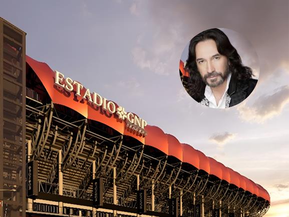 Foto: Estadio GNP editada en canva