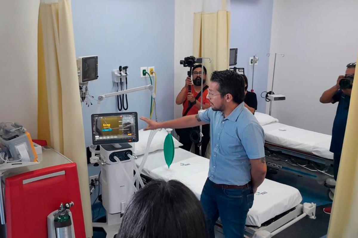 Inauguración de Hospital de Atención Infantil en Cabo San Lucas. Fotos: Irving Thomas.