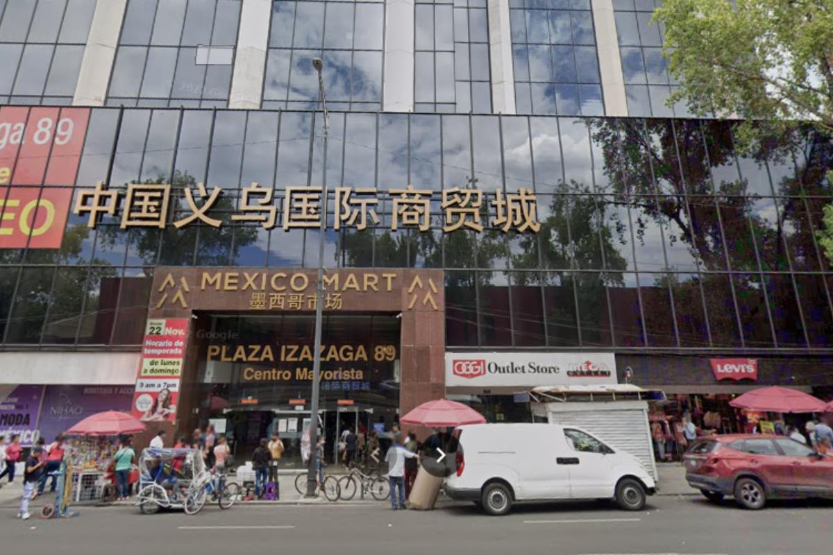 Plaza Izazaga 89. Foto: @danieloso