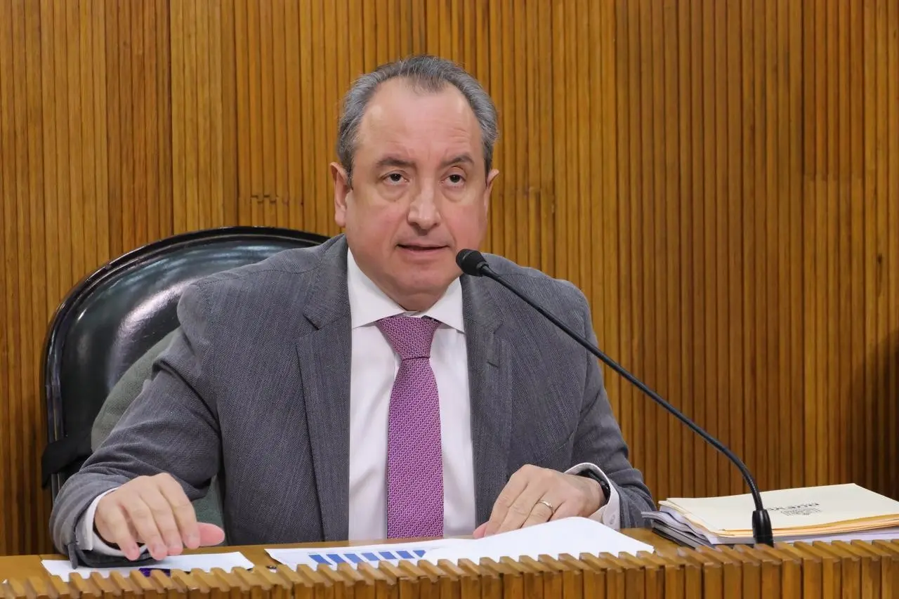 El Secretario de Finanzas, Carlos Garza Ibarra. Foto: Armando Galicia