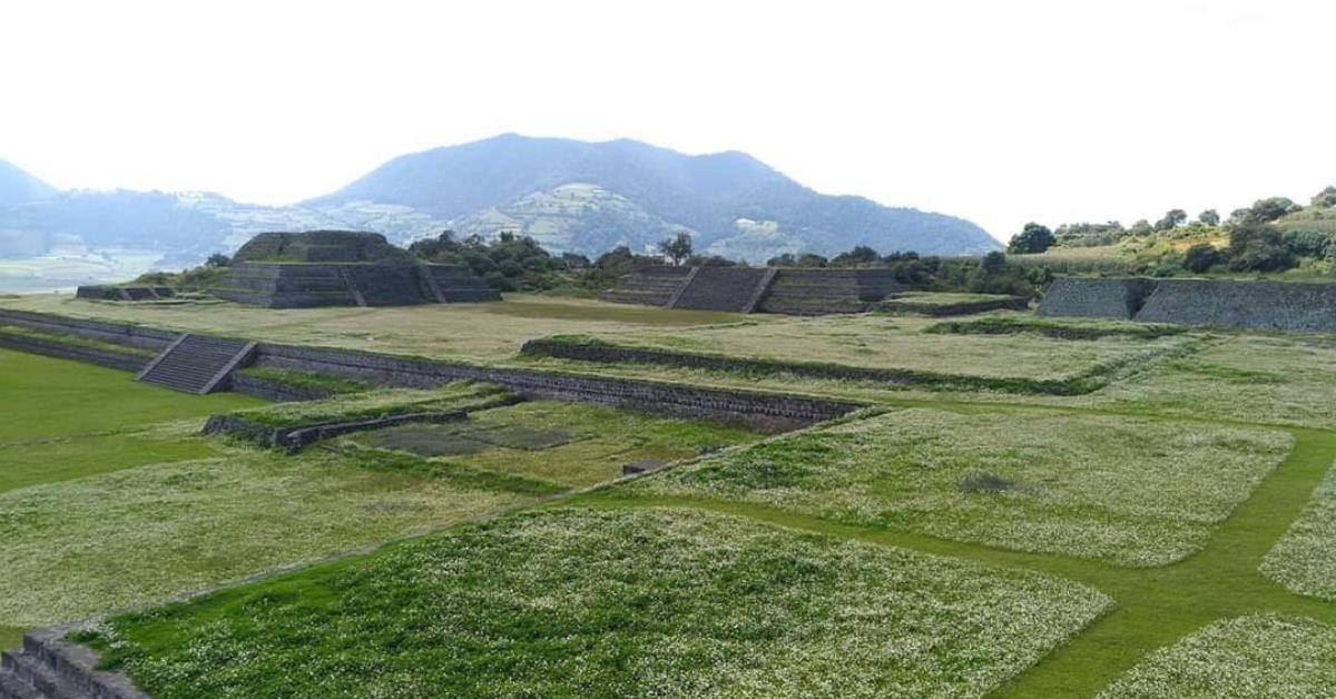 La zona arqueológica es uno de los principales atractivos del Pueblo con Encanto de Tenango del Valle. Foto: Gob. de Edomex