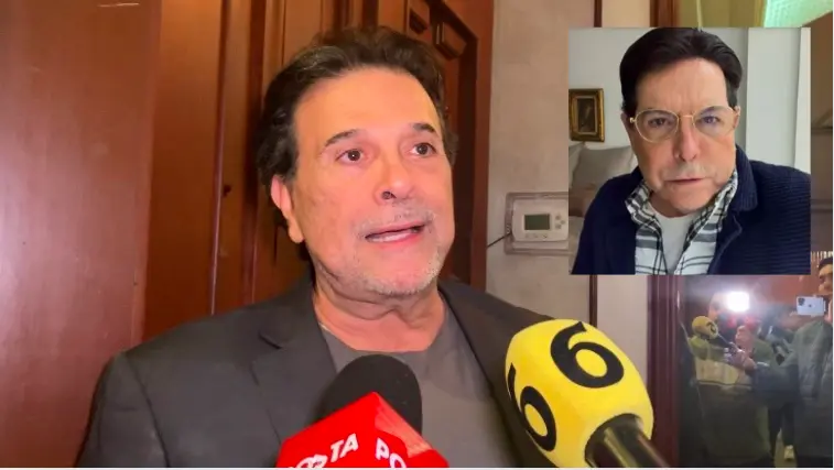 Alberto Benita aseguró que desconoce de dónde proviene el distanciamiento entre Pepillo y Sylvia Pasquel. Foto. Arturo González y Canva.