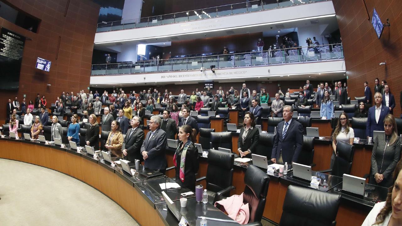 Pleno del Senado. Foto: Senado de la República