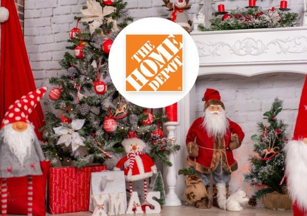 Home Depot y los mejores artículos navideños para decorar tu hogar