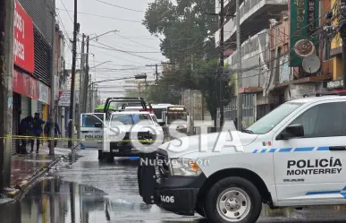 Balacera contra policías de Monterrey deja 2 personas detenidas (VIDEO)