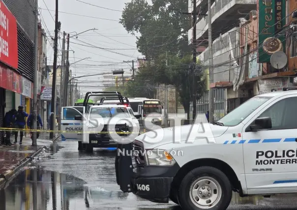 Balacera contra policías de Monterrey deja 2 personas detenidas (VIDEO)