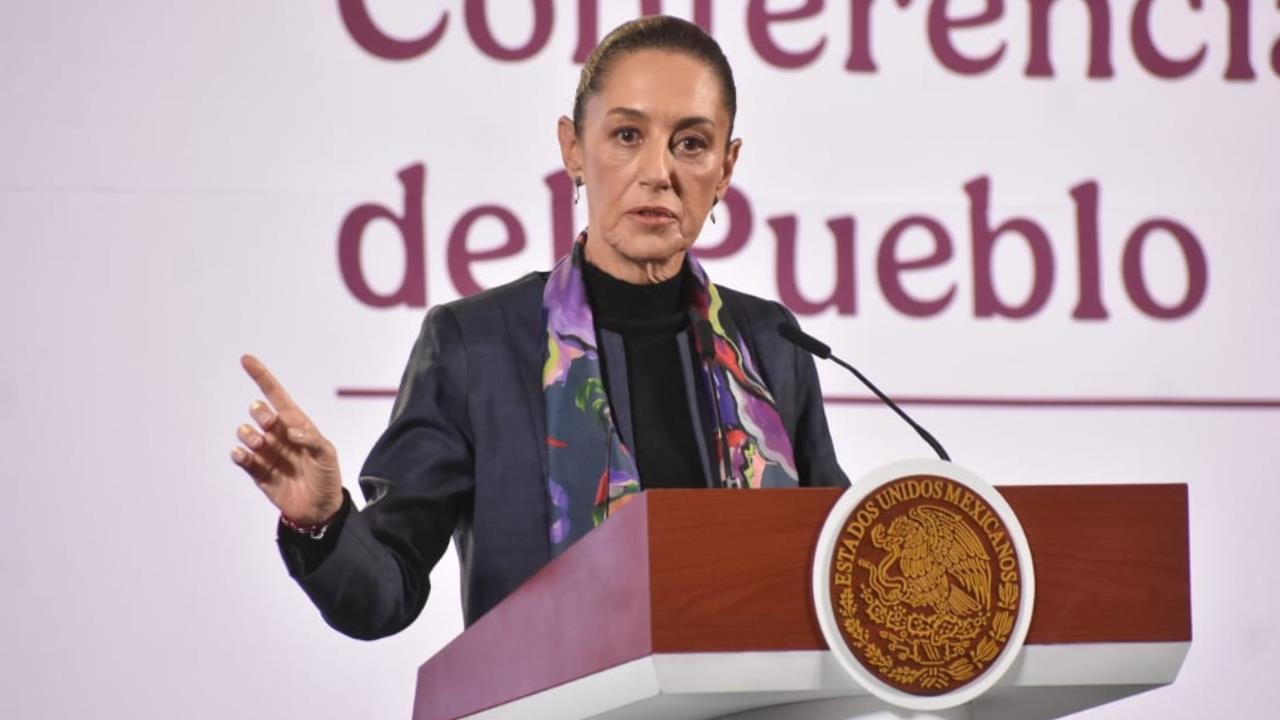 Presidenta Claudia Sheinbaum Pardo. Créditos:  POSTA México/Enrique Pérez.