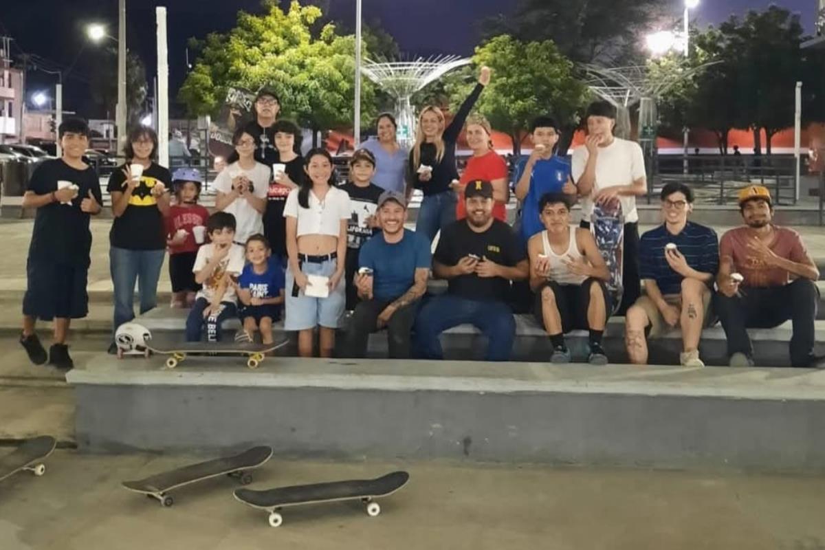 “Con nuestros niños y jóvenes NO. Ellos también tienen derecho a practicar el deporte que más les gusta, ya basta de ser discriminados: Asociación de Skateboarding Tamaulipas. Foto: Skateboarding