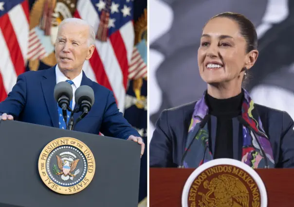 Joe Biden alaba a Claudia Sheinbaum por decomiso de fentanilo en México