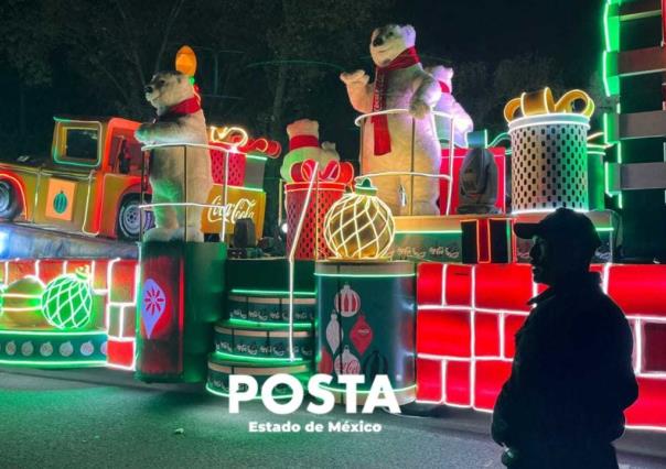Llega la navidad a Toluca con Caravana Coca-Cola 2024 (VIDEO)
