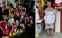 Navidad en Yucatán: Doña Mechita lleva más de 30 años elaborando piñatas navideñas Navidad en Yucatán: Doña Mechita lleva más de 30 años elaborando piñatas navideñas