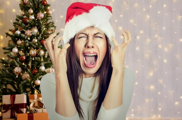 Foto: Estrés navideño editado en canva