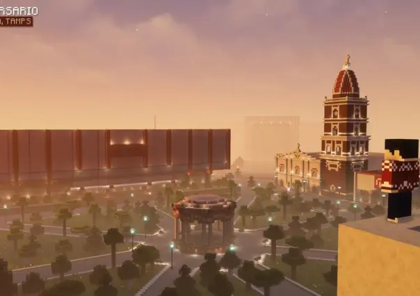 Así es Ciudad Victoria en versión Minecraft según Gilberto Anderson