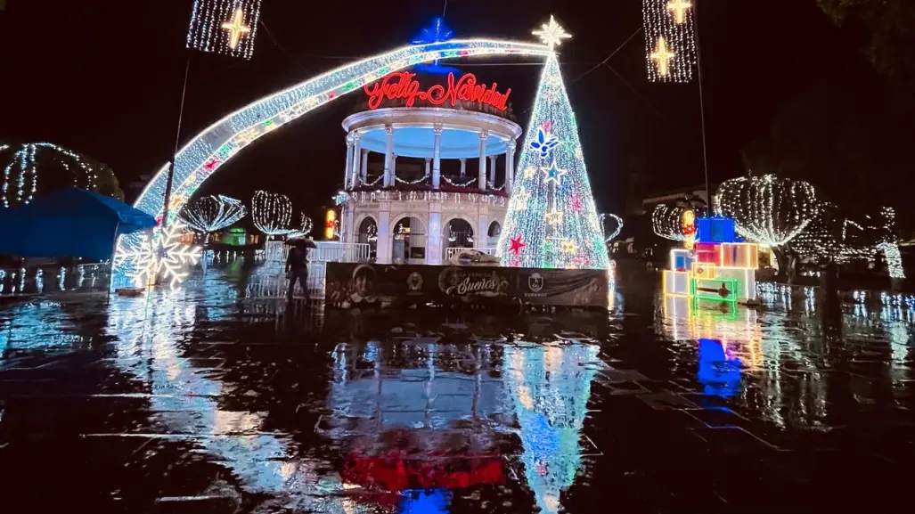 Así luce el Alumbrado Navideño 2024 de Durango