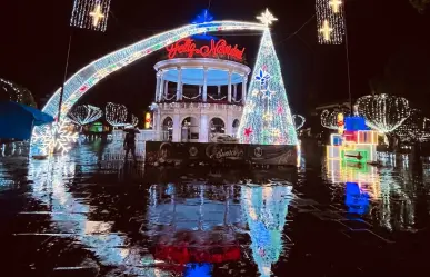 Así luce el Alumbrado Navideño 2024 de Durango