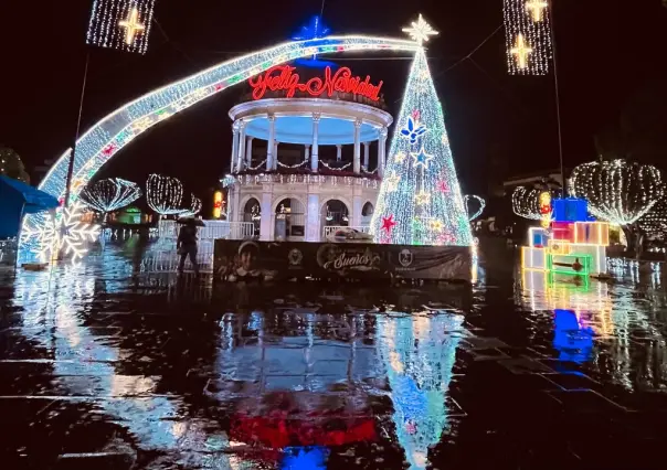 Así luce el Alumbrado Navideño 2024 de Durango