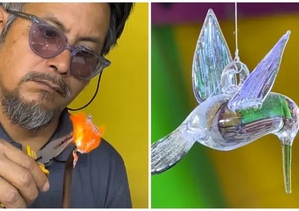El increíble trabajo del artesano que está en Durango y al que apodan El Rey del Vidrio
