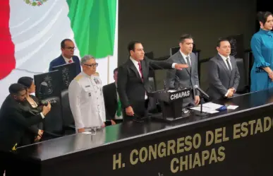 Eduardo Ramírez asume como gobernador de Chiapas: No hay derecho al miedo