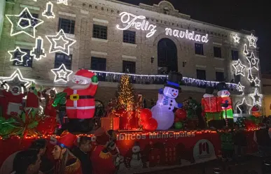 Así se vivió el encendido del pino y desfile Navideño 2024 en Matamoros