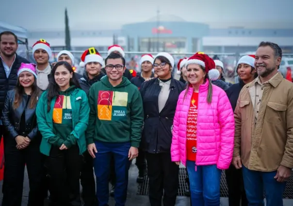 Municipio de Juárez junto con secretarías estatales celebran la Navidad con Brilla Juárez
