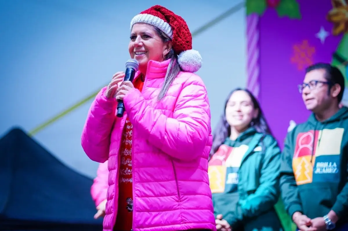 Municipio de Juárez junto con secretarías estatales celebran la Navidad con Brilla Juárez