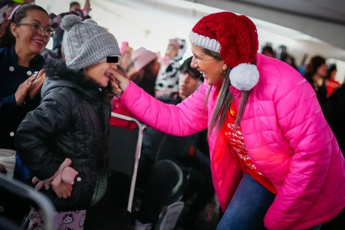 Municipio de Juárez junto con secretarías estatales celebran la Navidad con Brilla Juárez