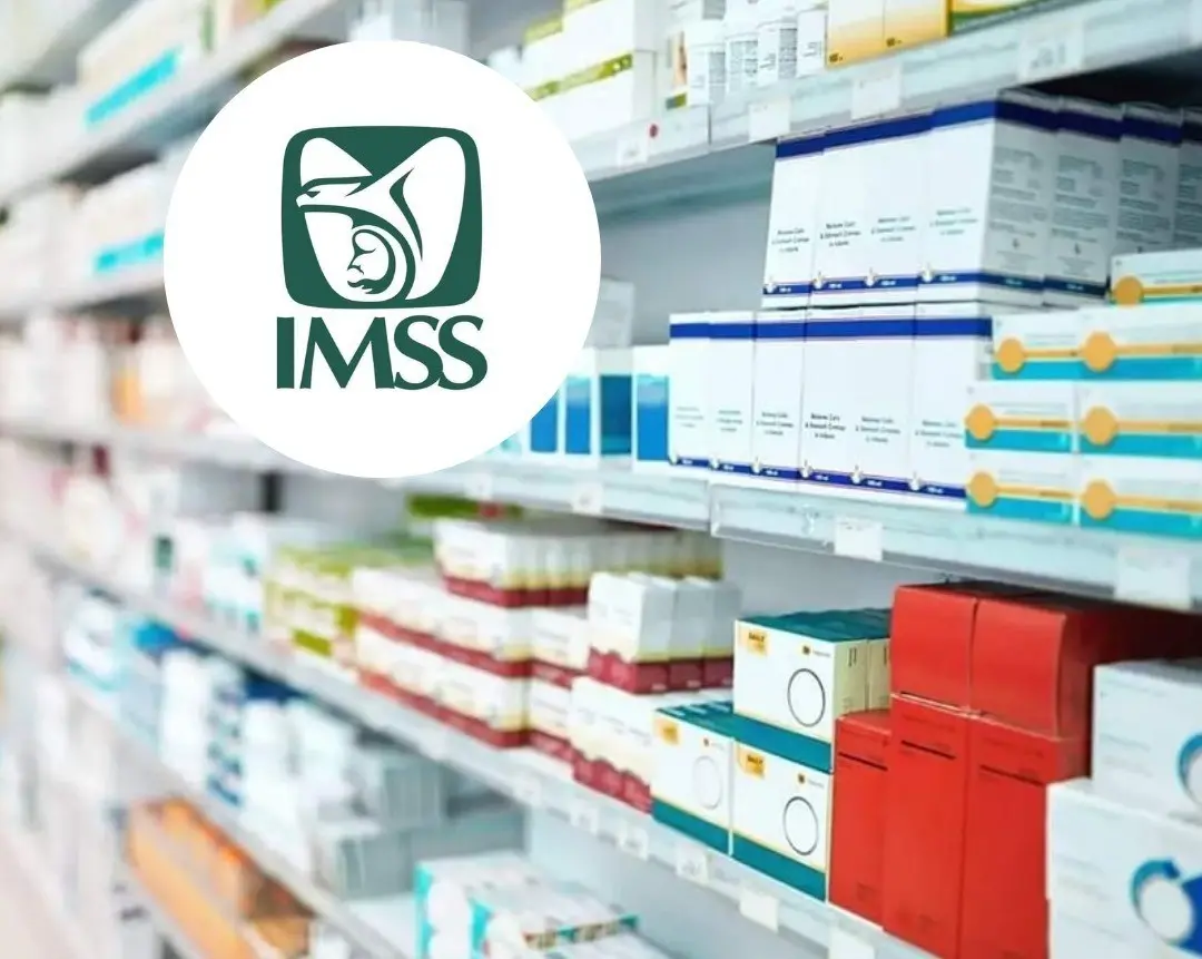 Bodega de medicamentos del IMSS para abastecer a los pacientes con receta. Foto: Canva/IMSS