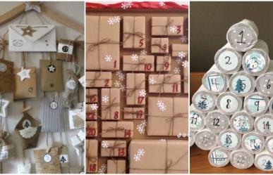 DIY Navideño: Crea tu propio calendario de Adviento con materiales reciclados