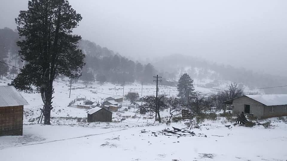 El municipio de Durango que tiene heladas, lluvias y nevadas todos los inviernos