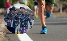 Runner se avienta palomazo durante maratón Powerade Monterrey 2024 (VIDEO)