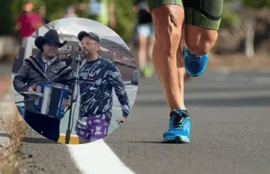 Runner se avienta palomazo durante maratón Powerade Monterrey 2024 (VIDEO)