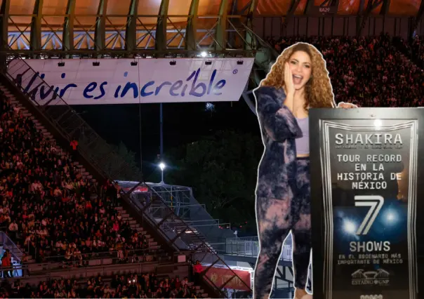 ¡Shakira rompe récord en el Estadio GNP! Aún puedes conseguir boletos para su último concierto