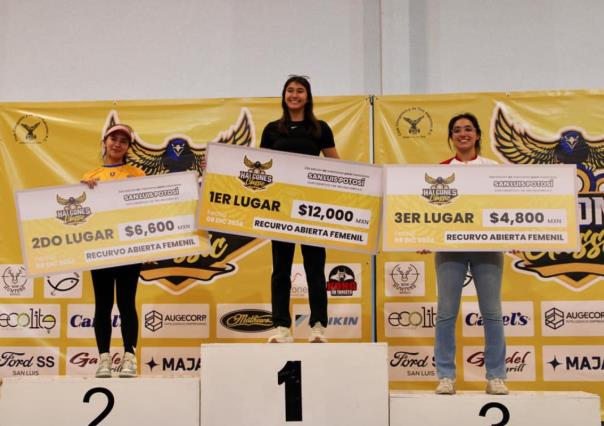 Coahuilenses brillan en el torneo Halcones Classic de tiro con arco 2024