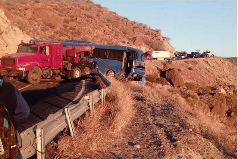 ¿Cuál es el tramo más peligroso de la carretera transpeninsular, entre BC y BCS?