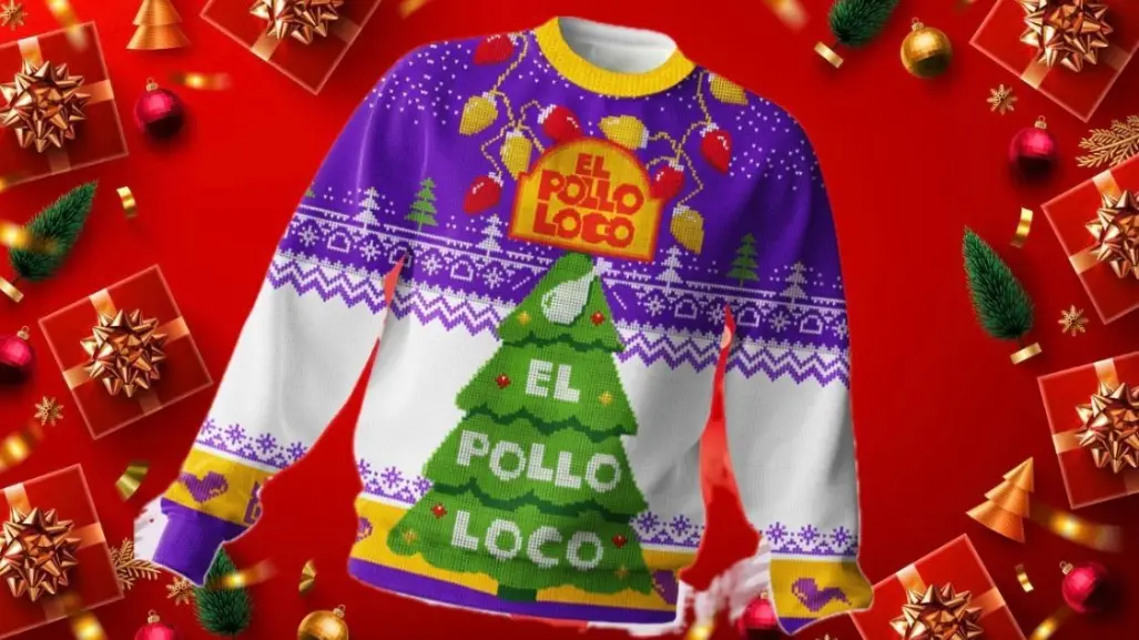 Navidad 2024: El Pollo Loco lanza su exclusivo Ugly Sweater edición limitada