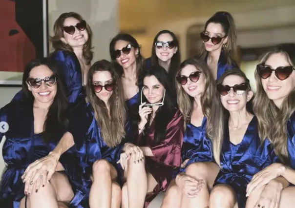 Martha Higareda celebra su despedida de soltera en Los Cabos