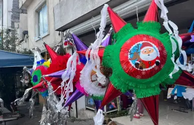 Navidad 2024: Elaboran piñatas para vender y estas son las más buscadas