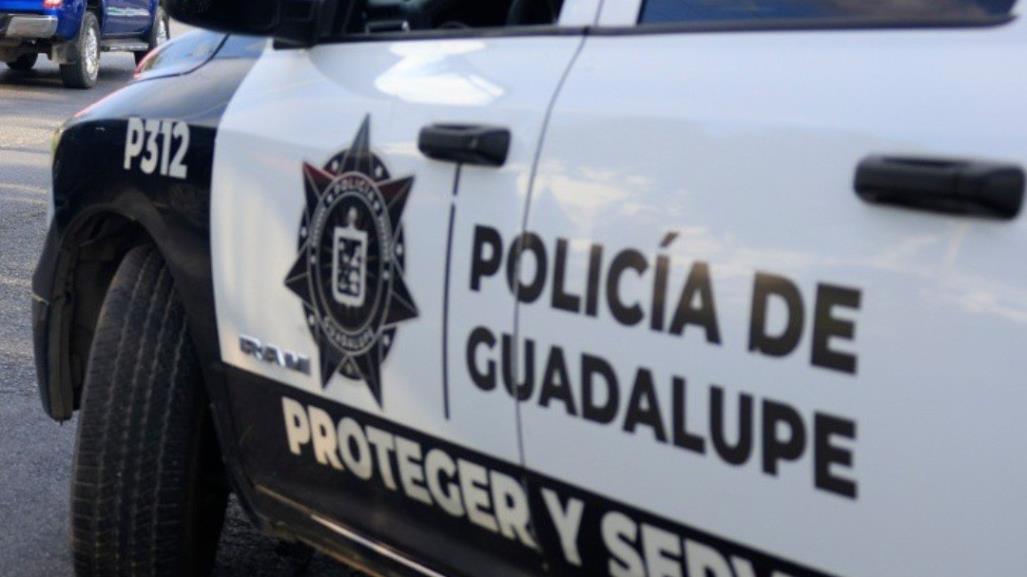 Policía de Guadalupe frustra robo y detiene a ladrón armado con cuchillo rosa