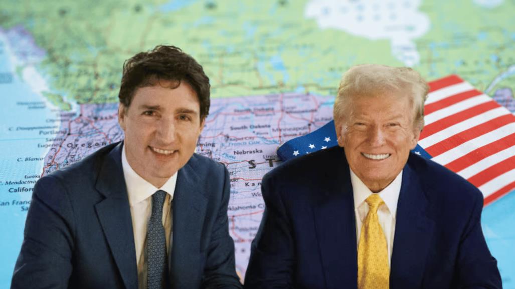 Donald Trump llama a Trudeau gobernador del estado de Canadá