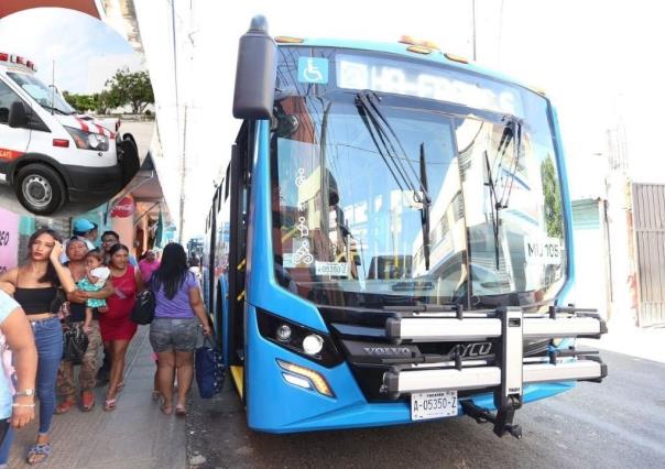 Va y Ven atropella a peatón al intentar cruzar una avenida de Mérida