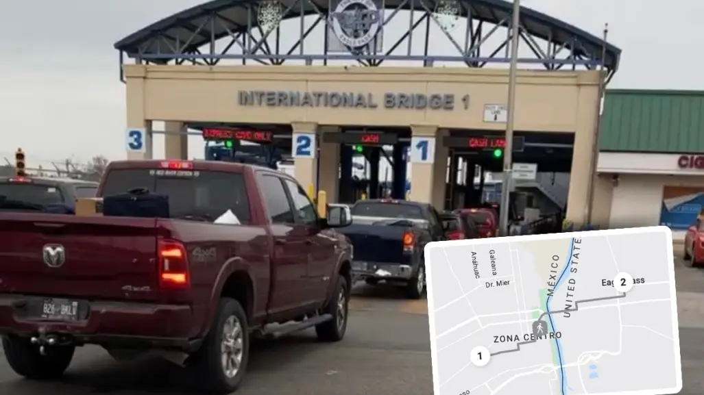 ¿Cuál es la manera más barata de cruzar el puente internacional Piedras Negras - Eagle Pass?